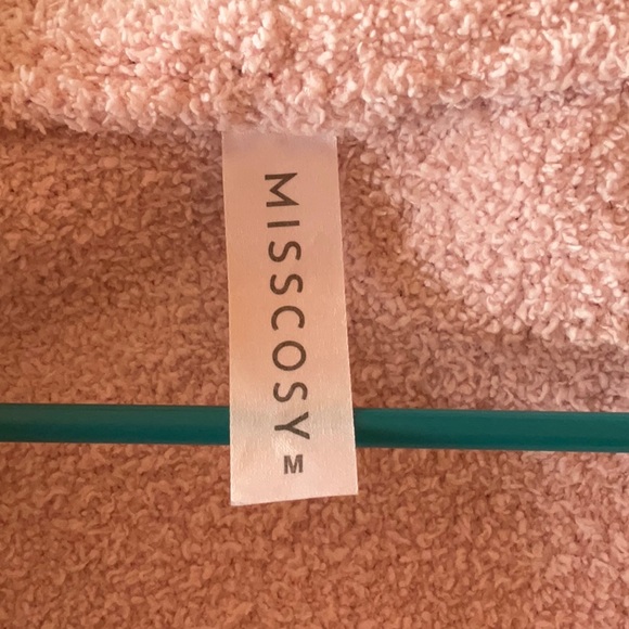 Misscosy Pink Fuzzy Cardigan - Picture 3 of 3